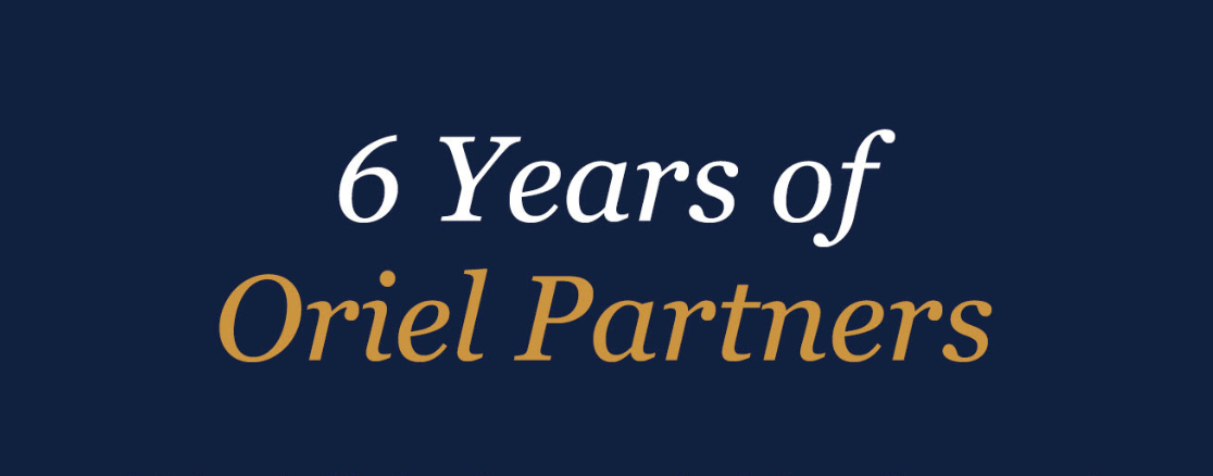 6 Years of Oriel Partners